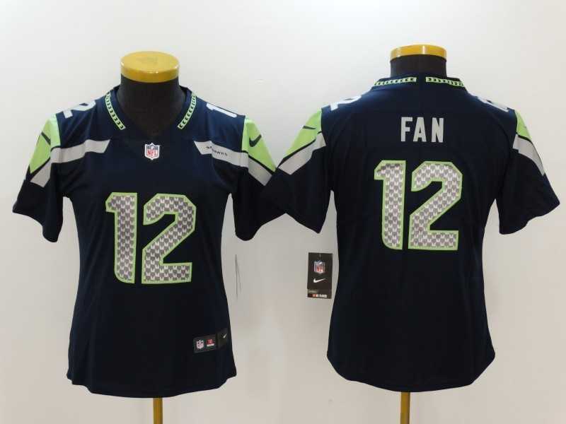 Women Limited Nike Seattle Seahawks #12 Fan Navy Blue Vapor Untouchable Jersey,We sell and wholesale Women Limited Nike Seattle Seahawks #12 Fan Navy Blue Vapor Untouchable Jersey on line form chian!